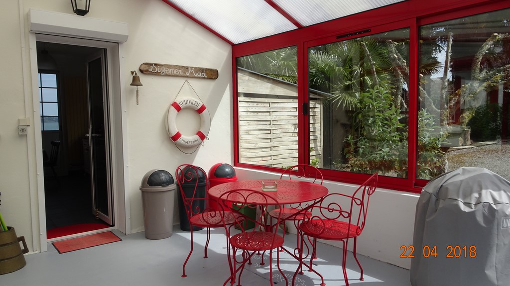 véranda jardin